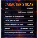 SOYO Radeon RX580 8G Graphics Cards GDDR5 Video Card DP DVI PCIE3.0x16 for Gaming Computer GPU Card RX 580 Full New SOYO AMD