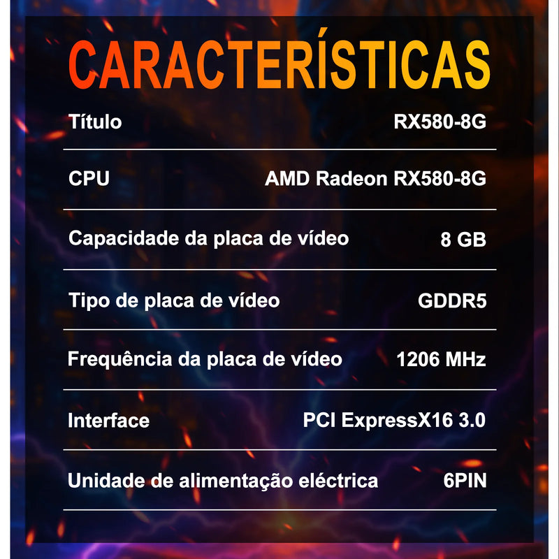 SOYO Radeon RX580 8G Graphics Cards GDDR5 Video Card DP DVI PCIE3.0x16 for Gaming Computer GPU Card RX 580 Full New SOYO AMD