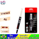 Wovibo pasta térmica WB-4 wb 4 5 4g 17 W /M-krigeração  silicone