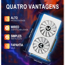 SOYO Radeon RX580 8G Graphics Cards GDDR5 Video Card DP DVI PCIE3.0x16 for Gaming Computer GPU Card RX 580 Full New SOYO AMD