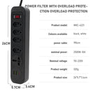 Filtro de linha 110-220V (Gold)