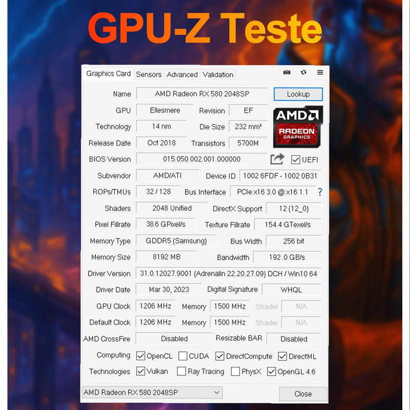 SOYO Radeon RX580 8G Graphics Cards GDDR5 Video Card DP DVI PCIE3.0x16 for Gaming Computer GPU Card RX 580 Full New SOYO AMD